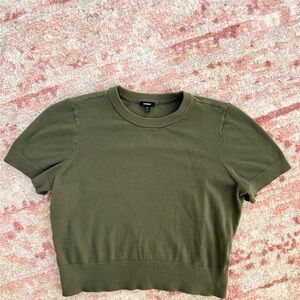 Olive Green Women's Top